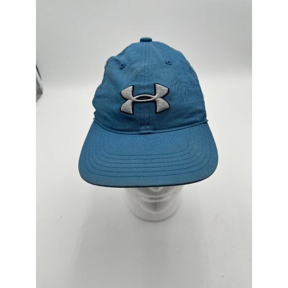 Under Armour, blue golf baseball hat , good condition - Picture 1 of 8